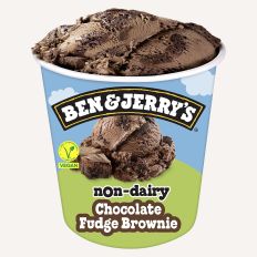 Attēls Ben & Jerry's Non Dairy Chocolate Fudge Brownie 427ml - Pica Lulū