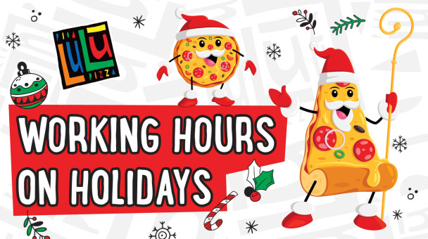 Working hours during the holidays