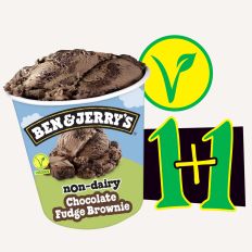 Photo Ben & Jerry's Non Dairy Chocolate Fudge Brownie 427ml 1 + 1 - Pica Lulū