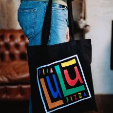 Attēls Auduma iepirkuma maiss ar stilu - Pica Lulū